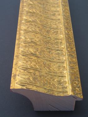 9cm antique gold, decorated