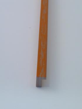 1,2cm orange, grau patiniert