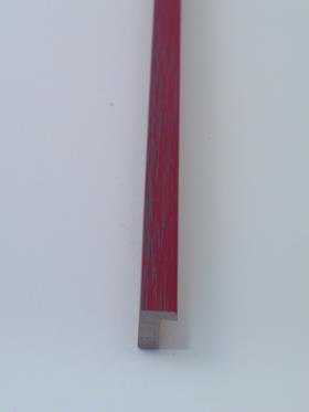 1,2cm carmine red, dark toned