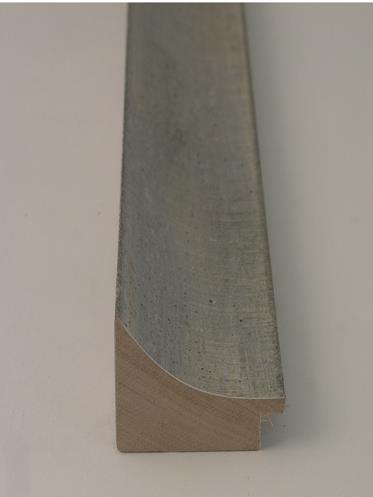 4,7cm graublau silber, gerillt