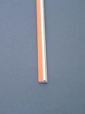 0,5cm Schlips silber
