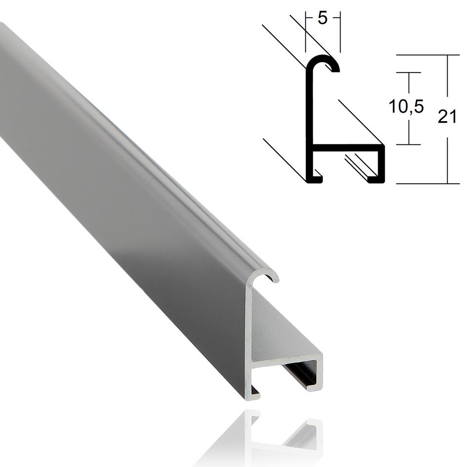 0,7cm stahlgrau -92,8m