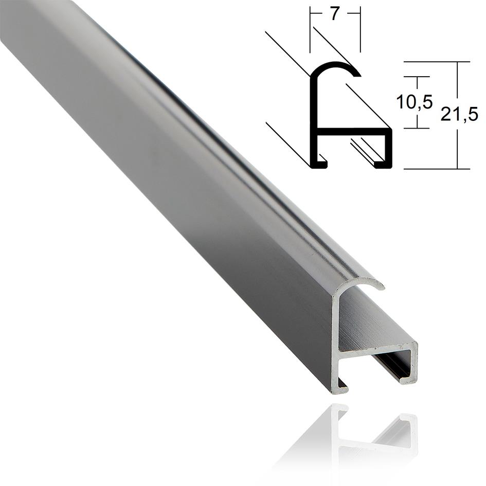 1,0cm stahlgrau - 116m