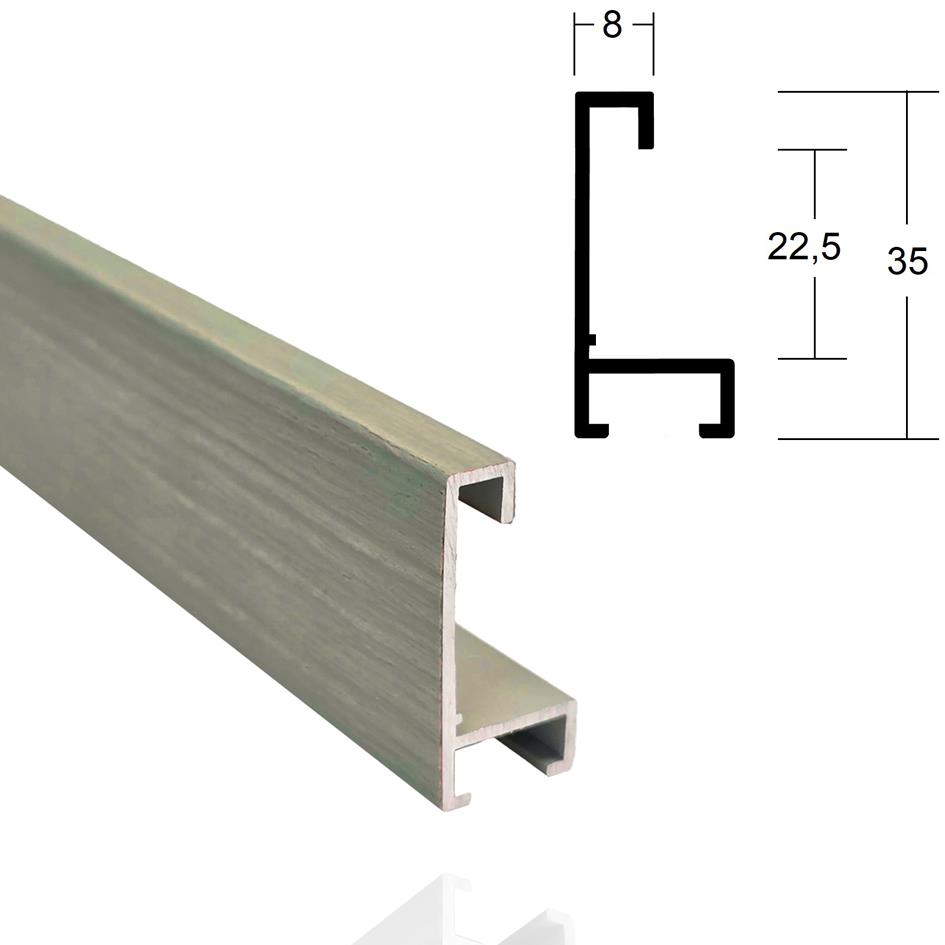 Alu 0,8cm Past.olivgrün, furn.