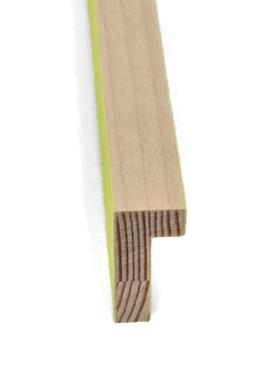 1,3cm Ruecken,Licht neon-gel 1,3cm Ruecken,Licht neon-gel