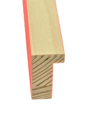 1,8cm Rucken,Lichte neonorang