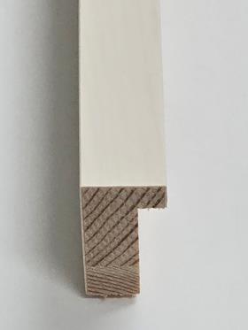 1,8cm Ahorn furn.wei&szlig;-elfenb.