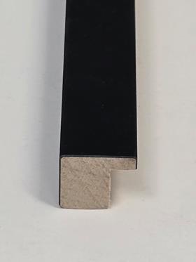 1,5cm schwarz matt