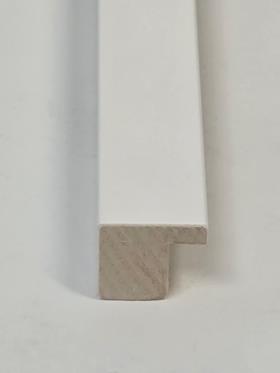 1,5cm wei&szlig; matt