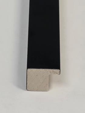 1,5cm schwarz glatt