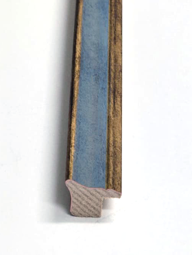 2cm gold/hellblau